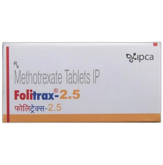 folitrax 2.5mg tablet 10's